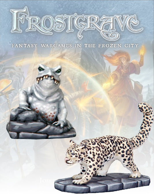 Frostgrave: Ice Toad & Snow ...