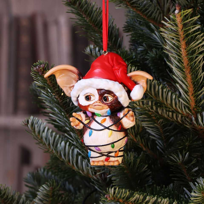 Nemesis Now Gizmo In Fairy Lights Hanging Ornament - Gremlins