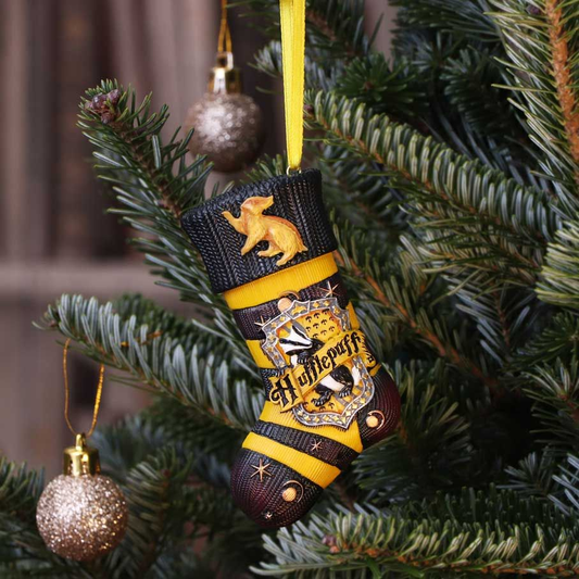 Hufflepuff Stocking Hanging Orna...