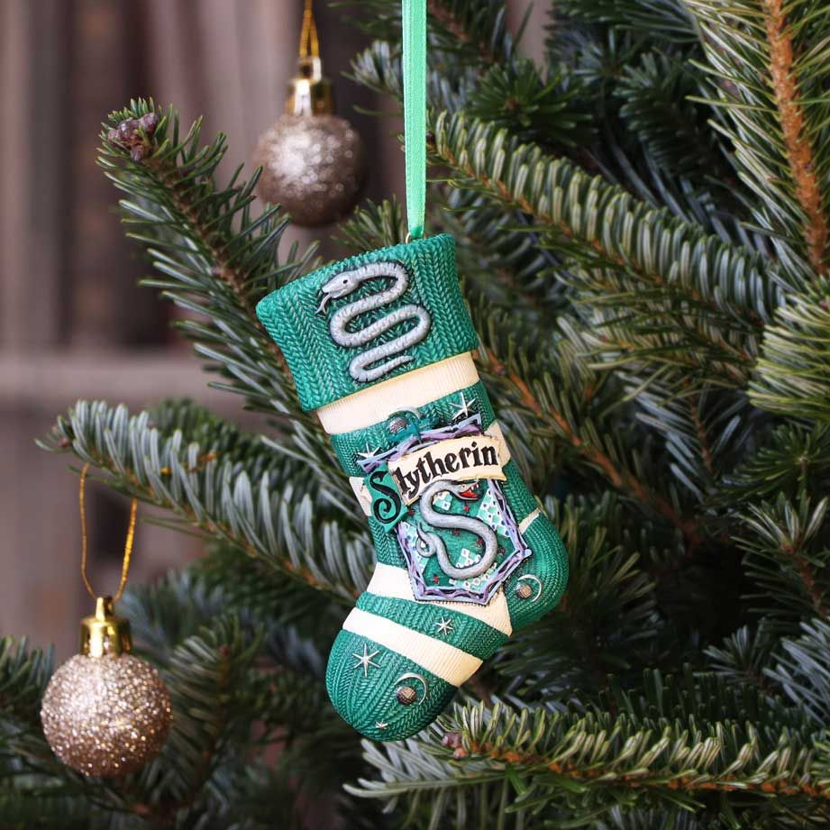 Nemesis NowSlytherin Stocking Hanging Ornament - Harry Potter