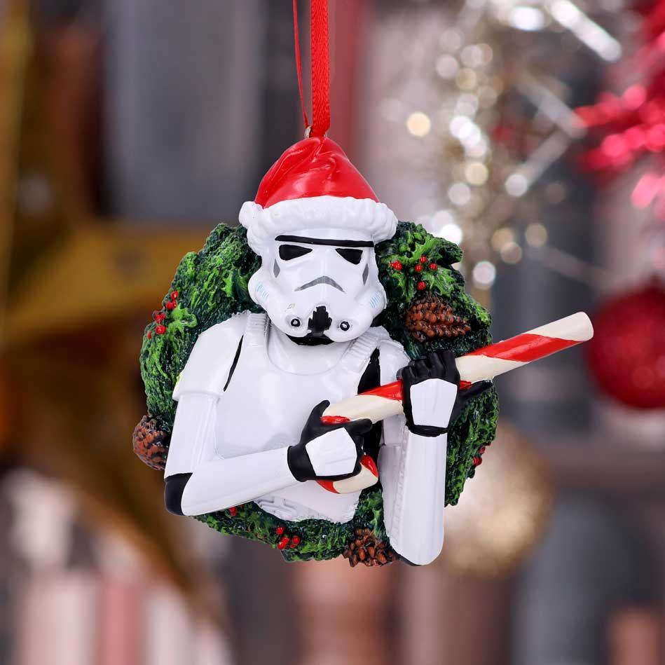 Nemesis Now Stormtrooper Wreath Hanging Ornament - Original Stormtrooper