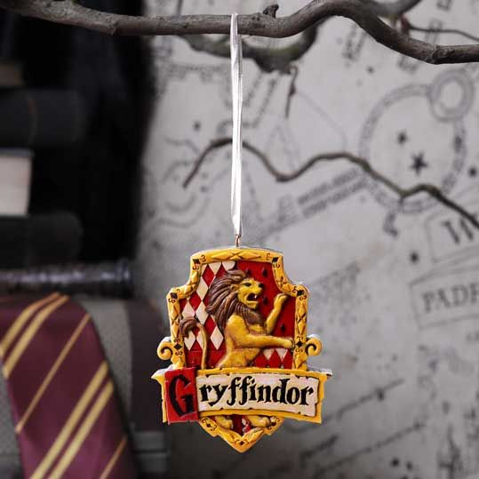 Nemesis Now Gryffindor Crest Hanging Ornament - Harry Potter