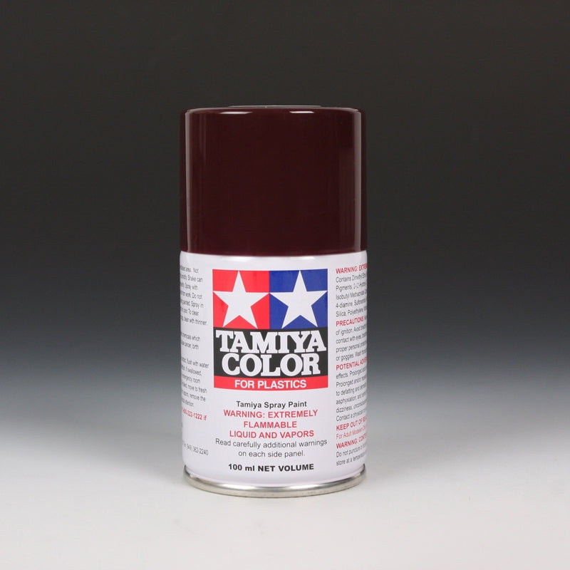 Tamiya Maroon Spray For Plastics