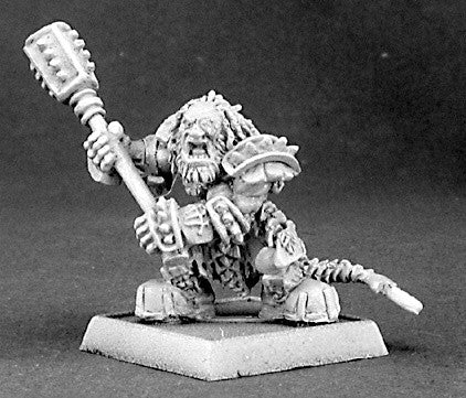 Reaper Warlord 14337 - Thunginar, Dark Dwarf, Mercs: www.mightylancergames.co.uk