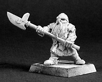 Reaper Warlord 14397 - Halberdier, Dwarves: www.mightylancergames.co.uk