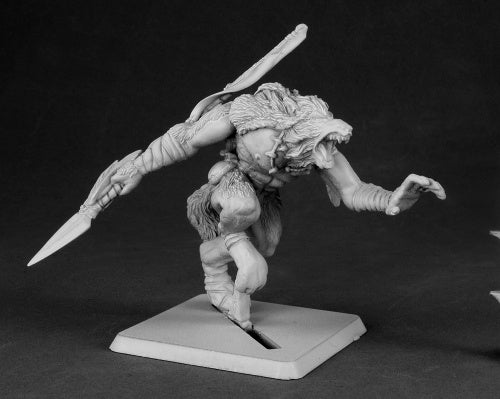 14565: Takhi, Frostfang Shaman sculpted by Patrick Keith