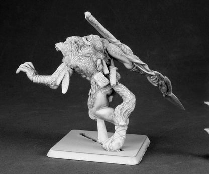 14565: Takhi, Frostfang Shaman sculpted by Patrick Keith