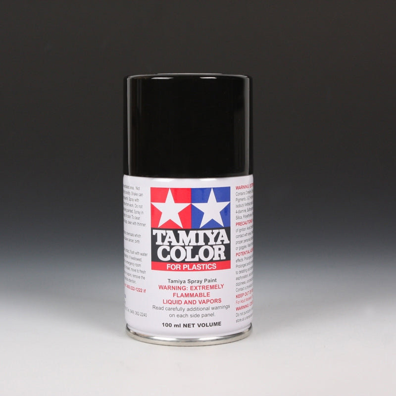 Tamiya Black Spray For Plastics