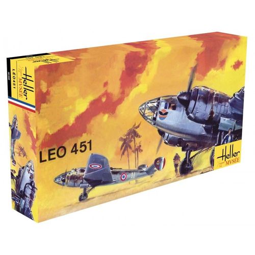 Liore & Olivier LEO 451 "Heller Museum" Heller 1/72 Model Kit