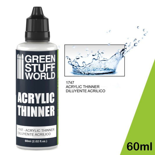 ACRYLIC THINNER 60ml -1747- Gree...