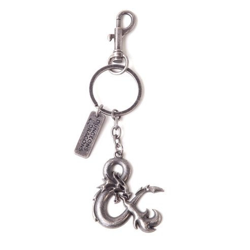 D&D Logo Keychain - Dungeons and Dragons