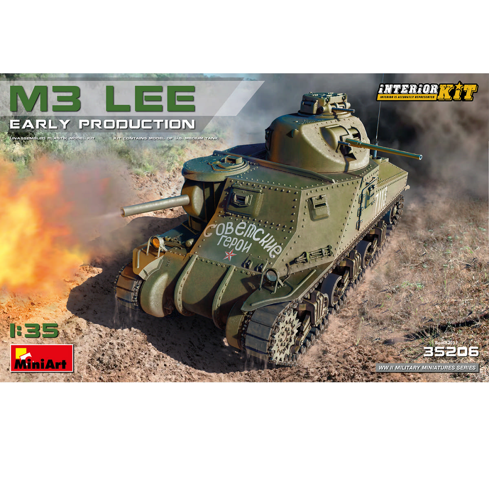 M3 Lee Early Production - Box art view 