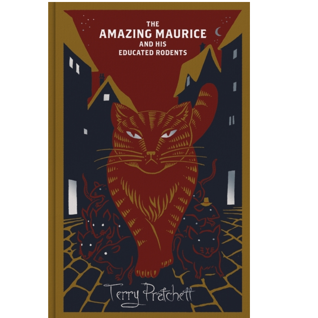 The Amazing Maurice and his Educated Rodents a hardback Discworld novel by Terry Pratchett