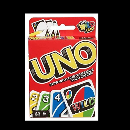 Uno card game box art