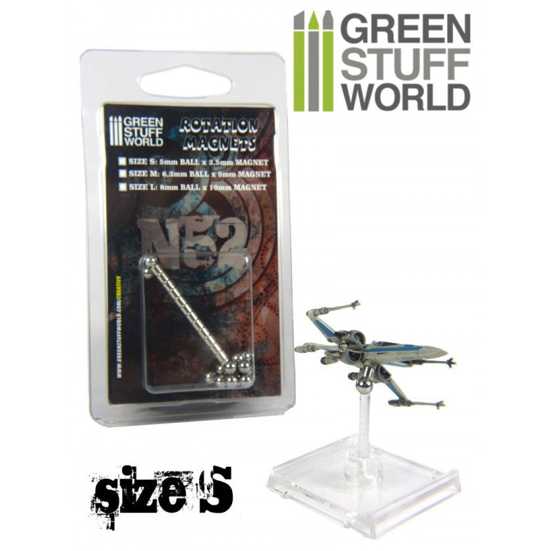 Rotation Magnets - Size S -9275- Green Stuff World