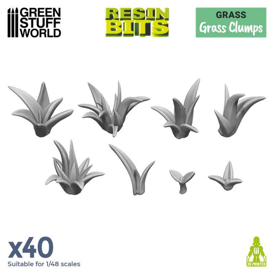 Green Stuff World resin grass cl...