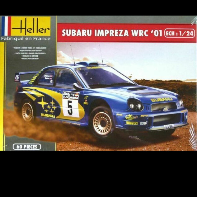 Subaru Impreza WRC /01 - Heller - 1:24