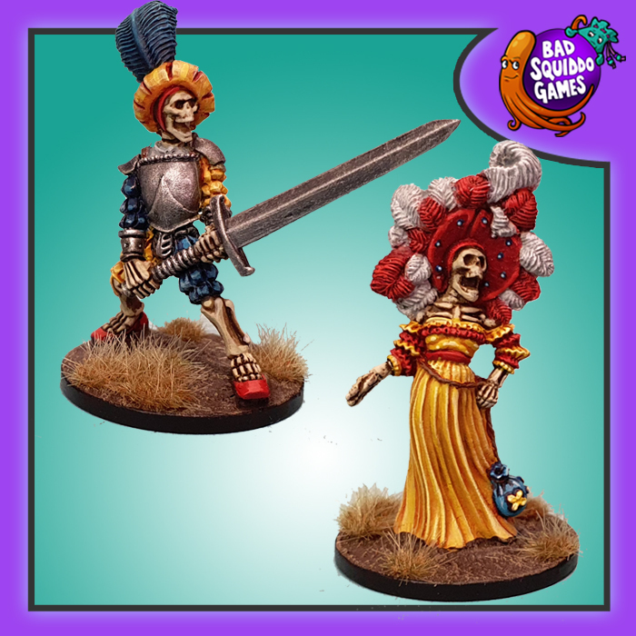 Lady Katherina & Landsknecht - MLS017 - Bad Squiddo Games