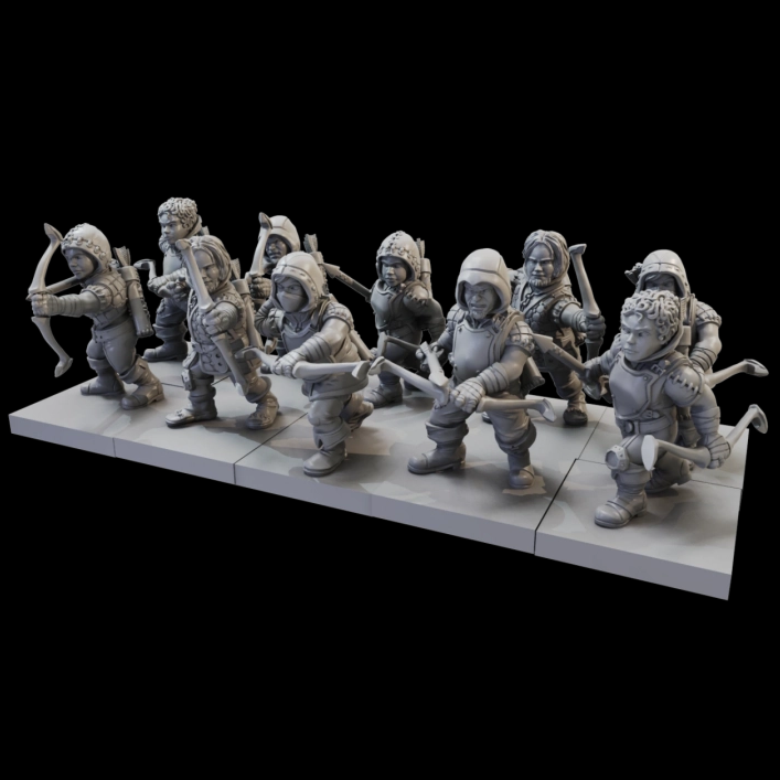 Halfling Poachers Battlegroup - Kings Of War