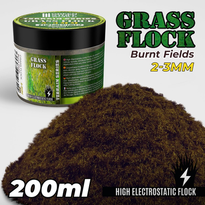 Burnt Fields 2-3mm Flock -200ml- GSW