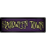 Halloween Town Slim Tin Sign