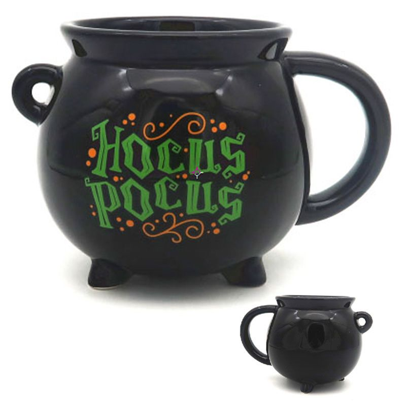 Hocus Pocus Cauldron Shaped Mug