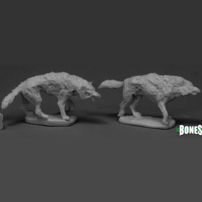 77533 - Dread Wolves (2) (Reaper Bones)