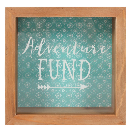 box frame Adventure Fund money b...