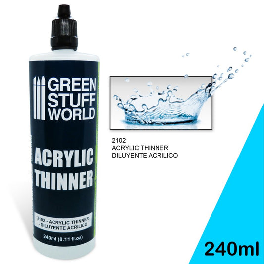 ACRYLIC THINNER 240ml -2102- Gre...