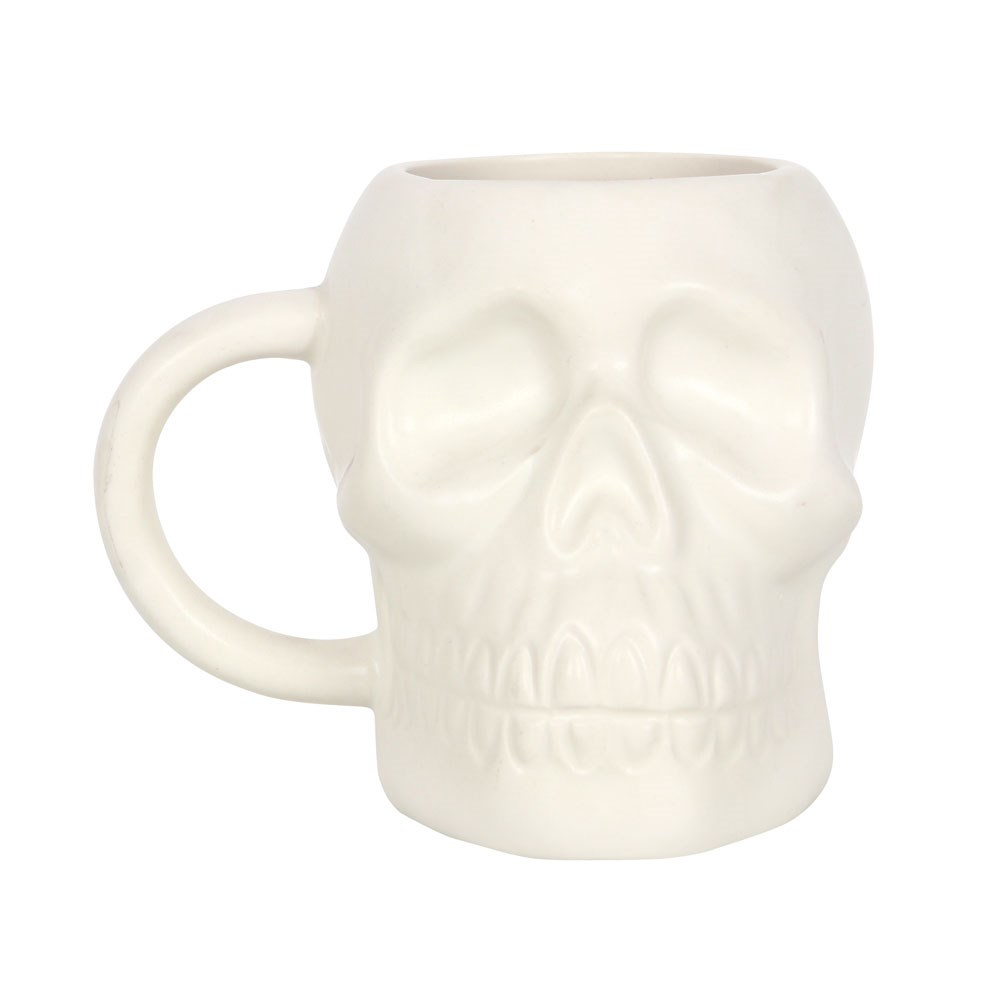 White Skull Mug - Dark Matter