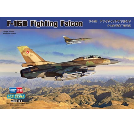 F-16B Fighting Falcon in 1:72 scale by Hobbyboss