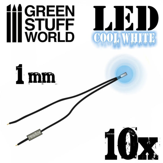 Cool White LED Lights - 1mm -147...