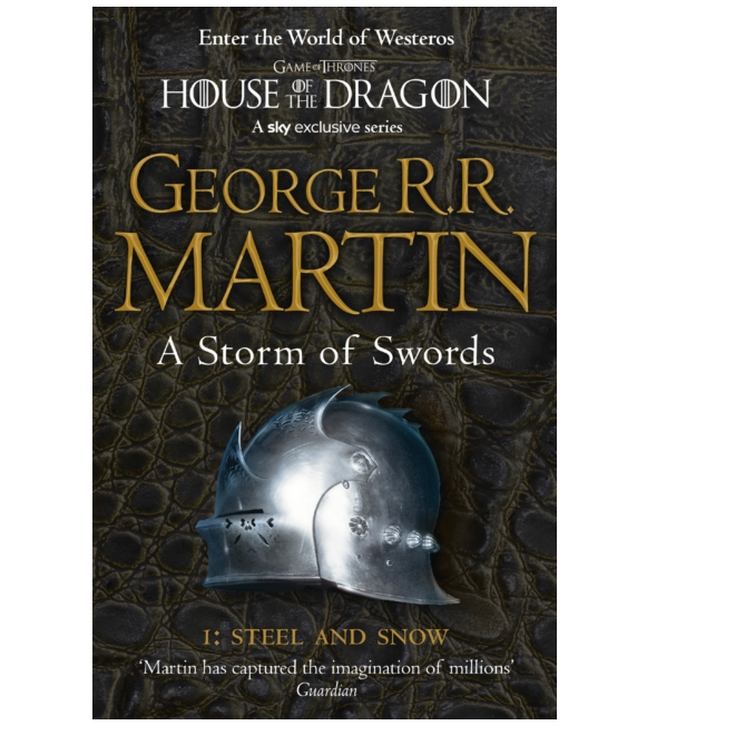 A Storm of Swords: Steel and Snow a paperback by George R.R. Martin