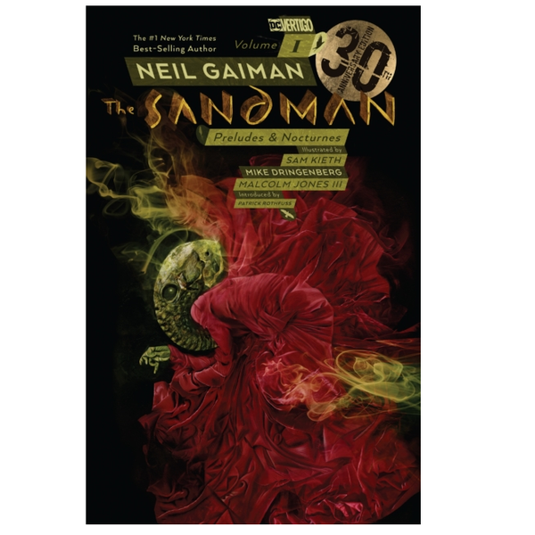 The Sandman Volume 1 : Preludes and Nocturnes 30th Anniversary Edition a paperback graphic novel by Neil Gaiman and Sam Kieth
