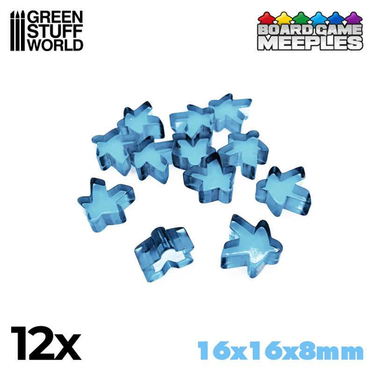 Light Blue Meeples by Green Stuff World