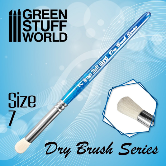 Blue Series Dry Brush Size 7 -GSW