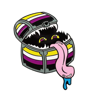 Non Binary Mimic Enamel Pride Pin Badge