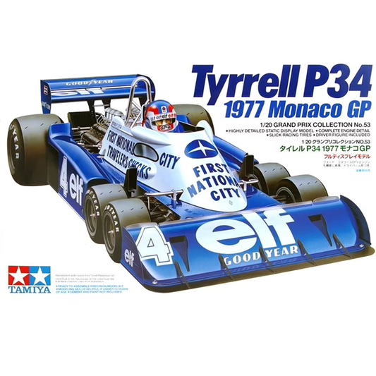 Tyrrell P34 1977 Monaco GP - Tam...