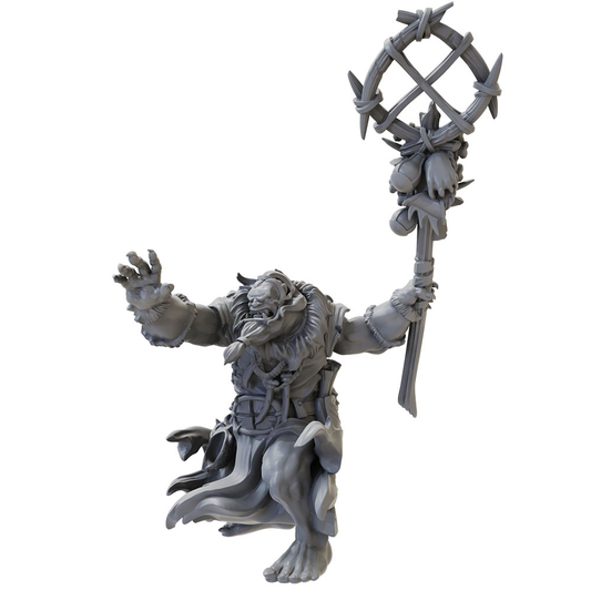 Ogre Warlock resin miniature for...