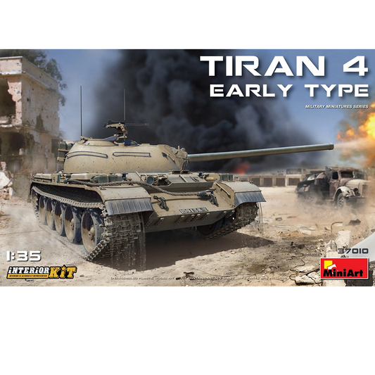 TIRAN 4 Early Type scale model - box art 