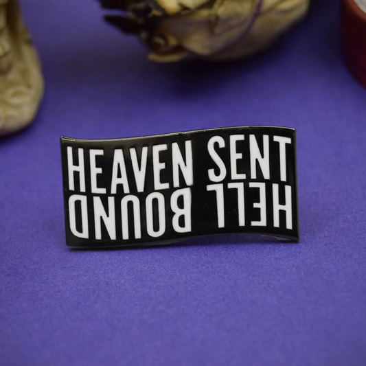 Heaven Sent Hell Bound Enamel Pi...