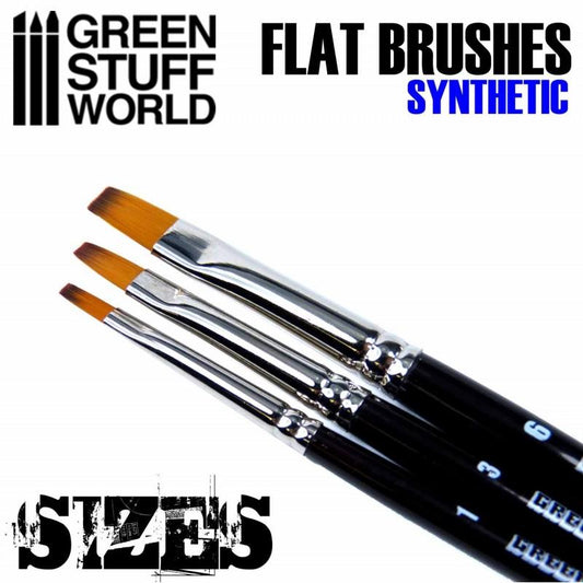 Flat Synthetic Brush Size 1 - GSW