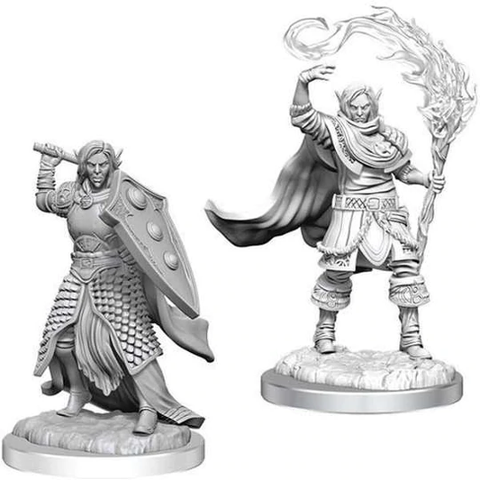 Elf Cleric unpainted miniatures ...