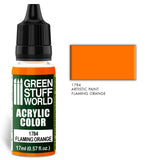 FLAMING ORANGE -Acrylic Colour -1782- Green Stuff World