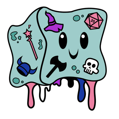 Gender Fluid Gelly Cube Enamel Pin Badge