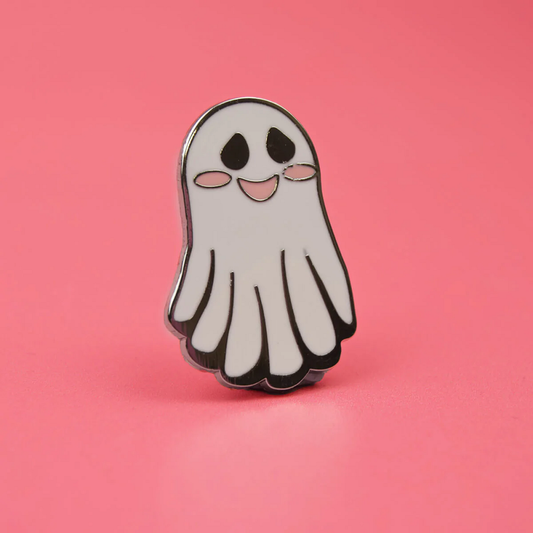 Cute Ghost Enamel Pin Badge