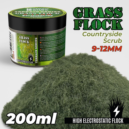 Countryside Scrub 9-12mm Flock -200ml- GSW