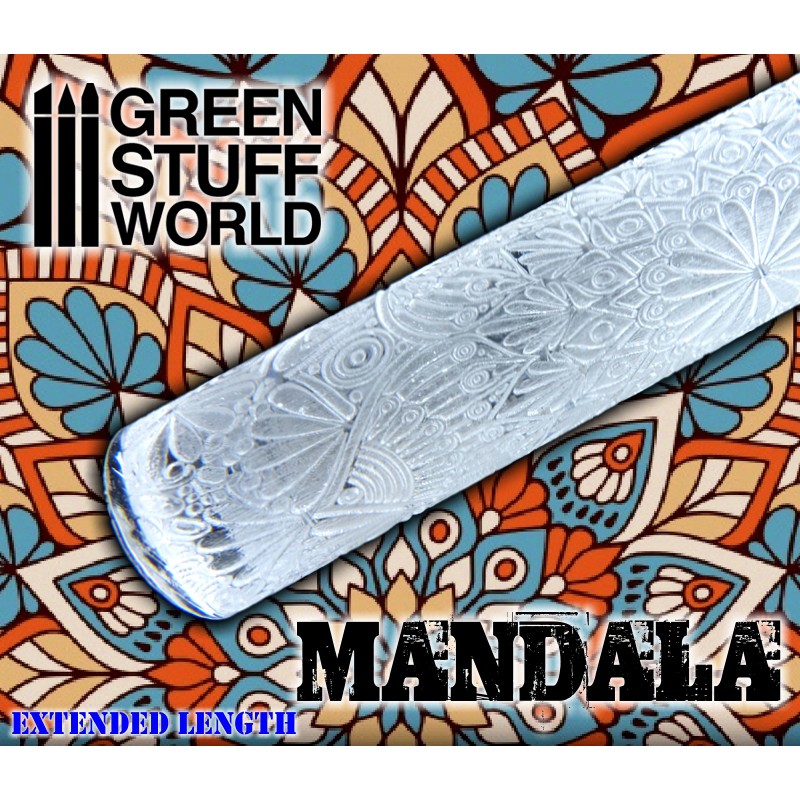 MANDALA- Rolling Pin - 1999 Green Stuff World