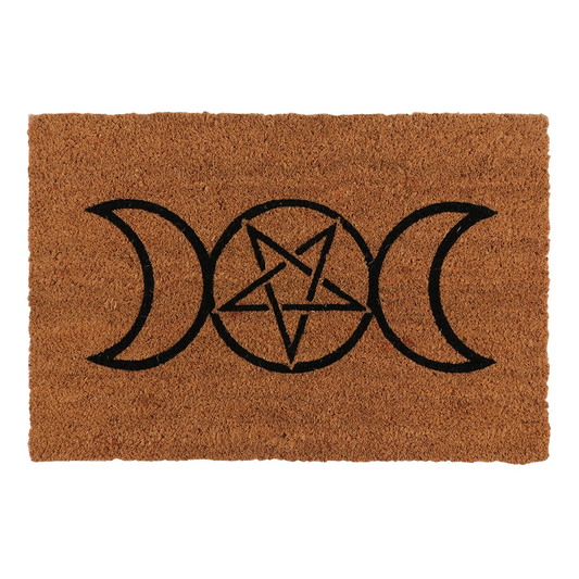 doormat printed with the wiccan ...