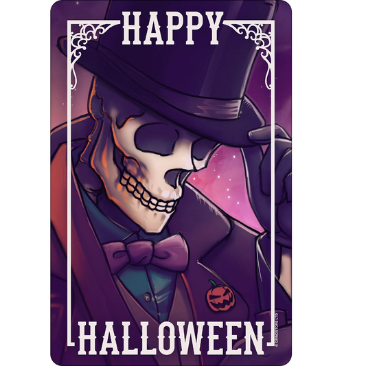 Happy Halloween Skeleton Small T...